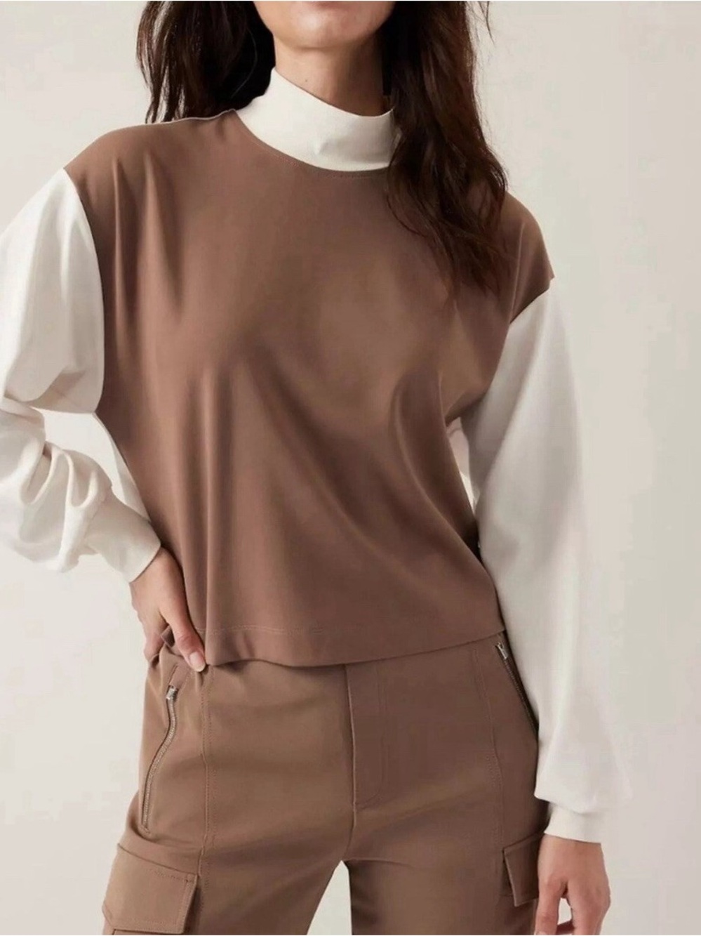 Athleta Venice Block Sweatshirt Shirt